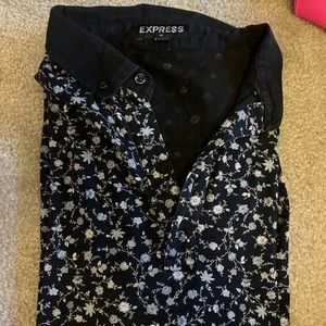 Men’s floral polo